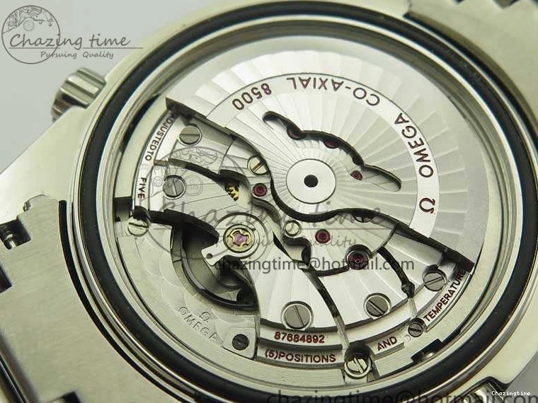 1230 Sleek Planet Ocean Professional Ceramic Bezel 42mm 1:1 MK Best Edition Silver Markers On SS Bracelet A 8085